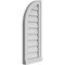 Ekena Millwork Quarter Round Top Left Surface Mount PVC Gable Vent w/ 2"W x 2"P Brickmould Sill Frame, 12"W x 30"H GVPQL12X3003SN - alternate 4
